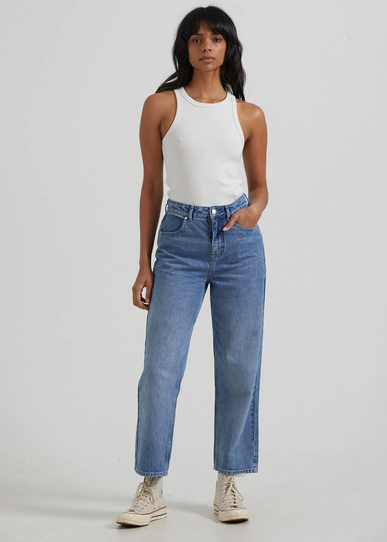 RIBBED STAPLES Afends Womens Lydia - Hemp Ribbed Singlet - Off White 3 RIBBED STAPLES Afends Womens Lydia - Hemp Ribbed Singlet - Off White