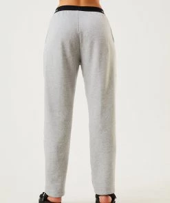 Afends Womens Homebase - Hemp Sweat Pants - Shadow Grey Marle
