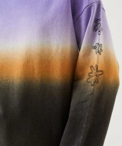 Afends Womens Fixative - Hemp Crew Neck Jumper - Plum