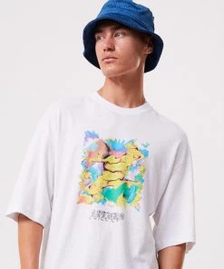 Clothing Afends Unisex Anderson - Hemp Corduroy Bucket Hat - Cobalt