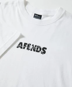 Afends Mens Noise - Retro Fit Tee - White