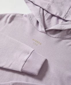 Afends Womens Revolve - Hemp Oversized Pull On Hood - Lilac SALE 11 Afends Womens Revolve - Hemp Oversized Pull On Hood - Lilac SALE