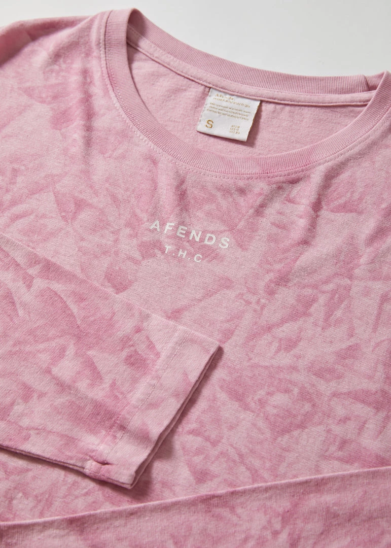 Afends Womens Evolve - Hemp Long Sleeve Tee - Smokey Lilac 6 Afends Womens Evolve - Hemp Long Sleeve Tee - Smokey Lilac